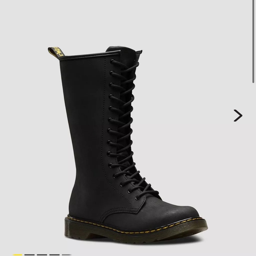 Dr.Martens 1914 Kolbert Tall Boots with Zippers - Picture 4 of 4